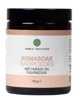 100 gram Humic Solution HumaSoak Badpoeder met Humus en Fulvinezuur