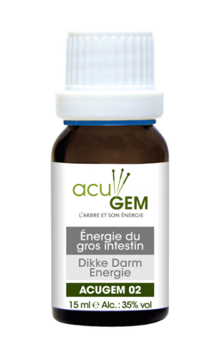 15 ml AlphaGem Acugem n°02 - Dikke Darm Energie Biologisch