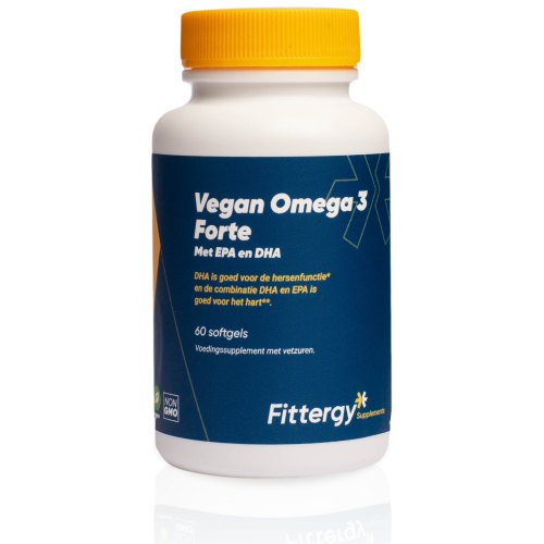 Vegan Omega 3 Forte Fittergy 60 Softgels