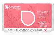 Cottons Comforts Incontinentie Super Pads 10 Stücke