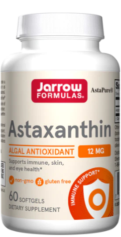 60 softgels Jarrow Formulas Astaxanthin 12 mg