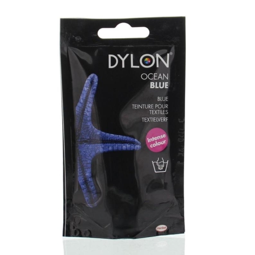 Dylon Handwas Textielverf Ocean Blue 26 50 Gramm
