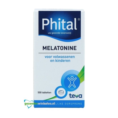 Phital Melatonine 0,1mg 500 Tabletten