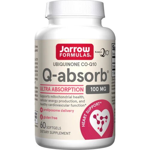 60 softgels Jarrow Formulas Q-absorb Co-Q10