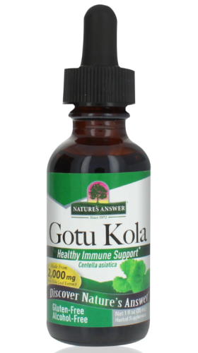 30 Ml Natures Answer Gotu Kola Aziatische Waternavel