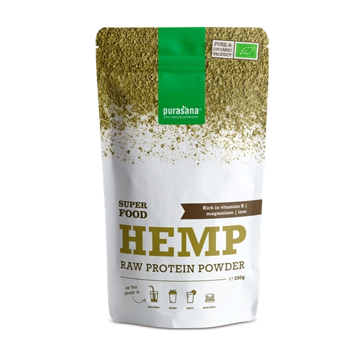 200 Gramm Purasana Hemp Raw Protein Powder