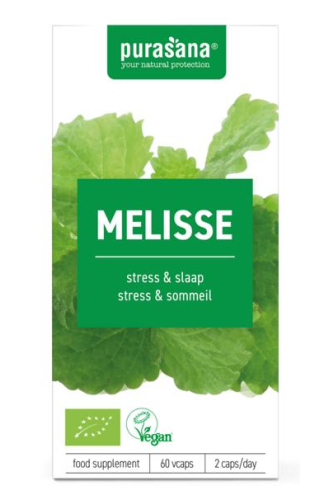 60 Kapseln Purasana Citroen Melisse Biologisch