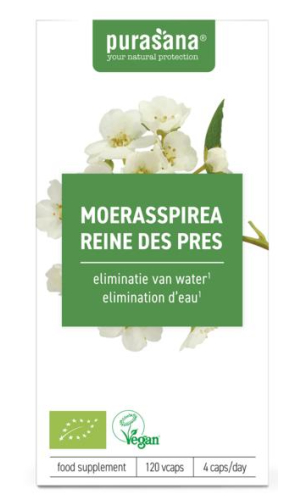 120 Kapseln Purasana Moerasspirea Biologisch