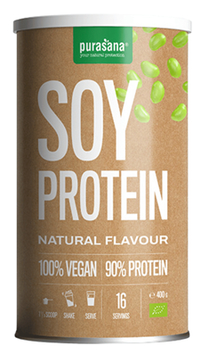 400 Gramm Purasana Soy Protein Natural Flavor Biologisch