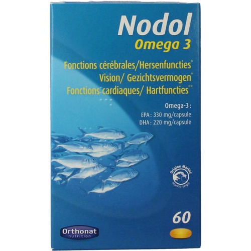 60 Kapseln Orthonat Nodol Omega 3