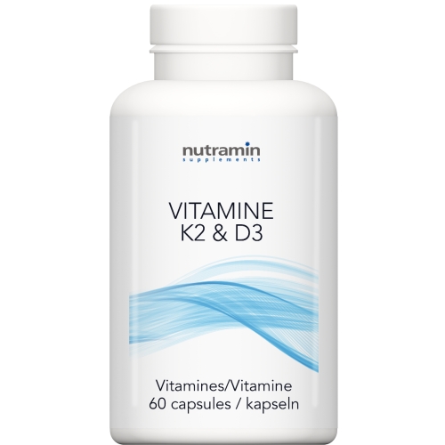 60 Kapseln Nutramin Vitamine K2 & D3