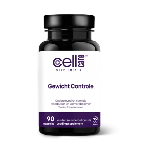 90 Kapseln CellCare Supplements Gewicht Controle