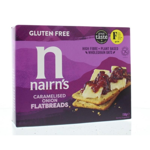 Nairn's Caramelised Onion Flatbreads 150 Gramm