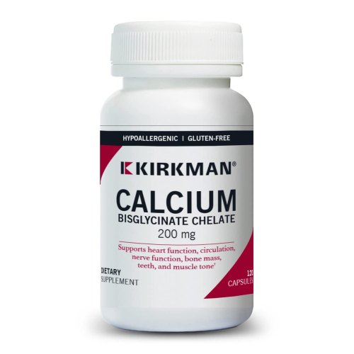 120 capsules Kirkman Calcium Bisglycinate Chelate