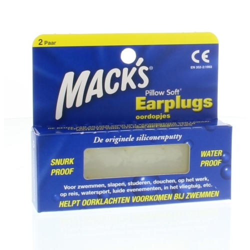 Macks Mack's Earplugs 2 Paar