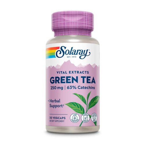 30 Kapseln Solaray Green Tea Extract 250 mg