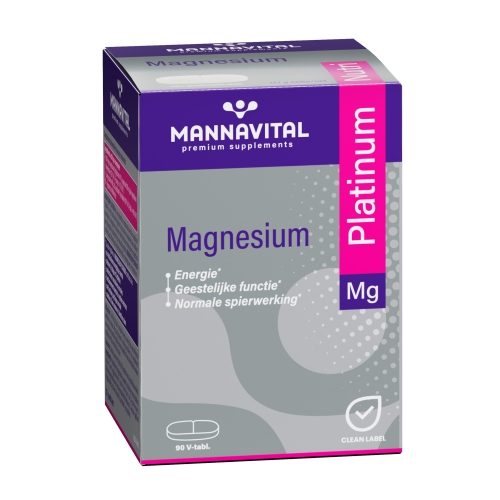 90 Tabletten Mannavital Magnesium Platinum