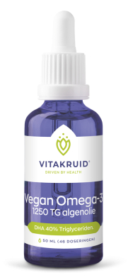 50 Ml Vitakruid Vegan Omega-3 1250 TG Algenolie