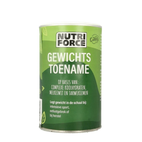 500 Gramm Naproz Nutriforce Gewichts Toename