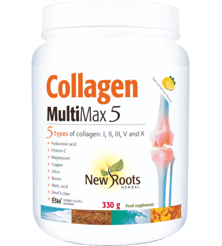 330 gram New Roots Herbal Collagen MultiMax 5