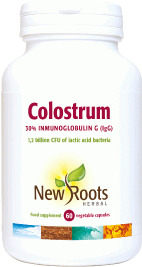 60 capsules New Roots Herbal Colostrum