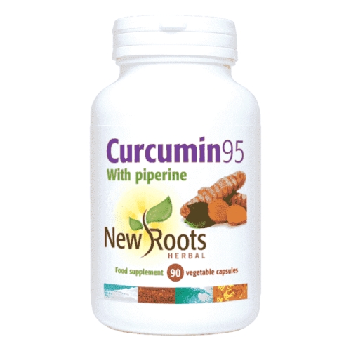 90 capsules New Roots Herbal Curcumin 95 with Piperine
