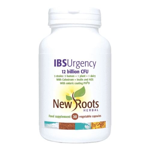 30 capsules New Roots Herbal IBS Urgency