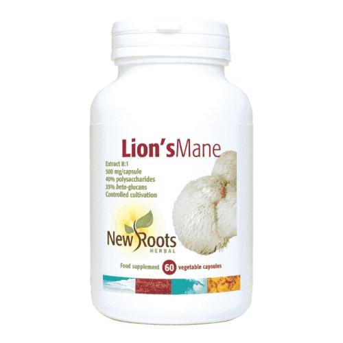 New Roots Herbal Lion's Mane 500mg 60 Kapseln