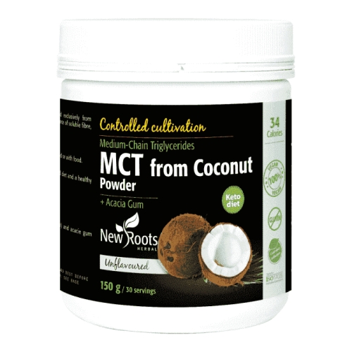 150 gram New Roots Herbal MCT from Coconut Powder
