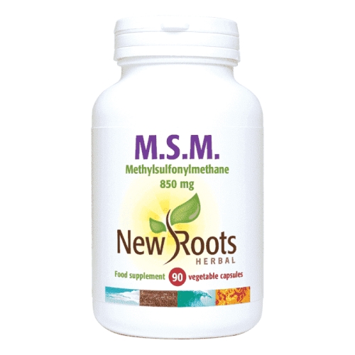 New Roots Herbal M.S.M. 850mg 90 capsules