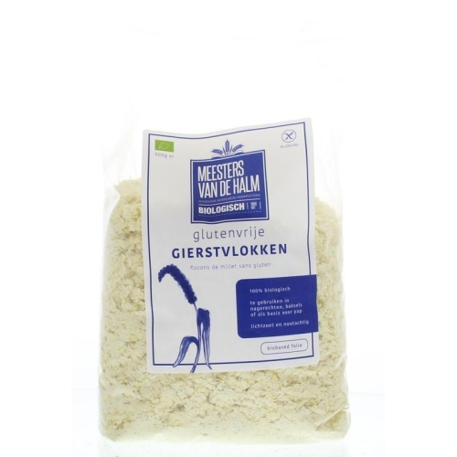 Meesters van de Halm Glutenvrije Gierstvlokken Biologisch