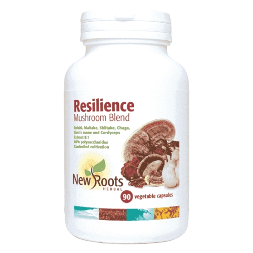 90 capsules New Roots Herbal Resilience Mushroom Blend