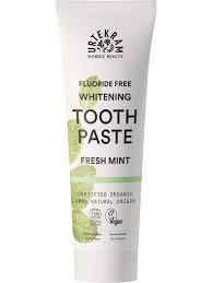 Urtekram Fluoride Free Whitening Tooth Paste Fresh Mint