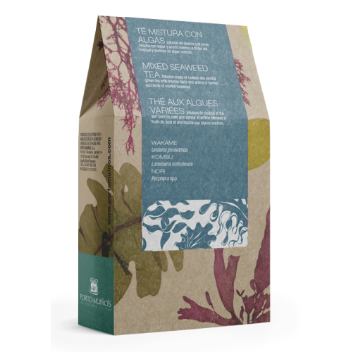 Porto Muinos Rooibos en Groene Thee met Zeewierenmix Biologisch