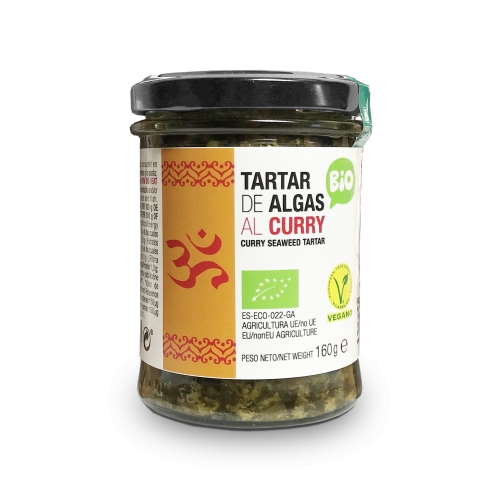 Porto Muinos Zeewier Spread met Curry Biologisch