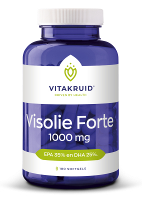 180 Softgels Vitakruid Visolie Forte 1000 mg
