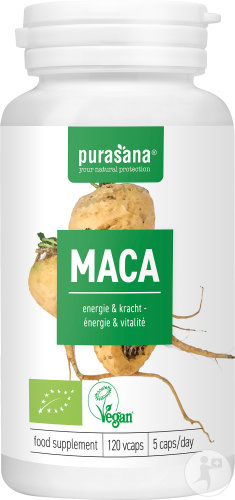 120 Kapseln Purasana Maca Biologisch