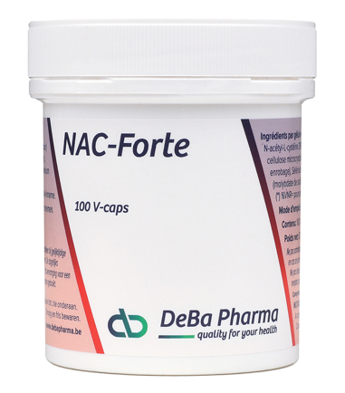 100 capsules DeBa Pharma NAC-Forte 229 mg