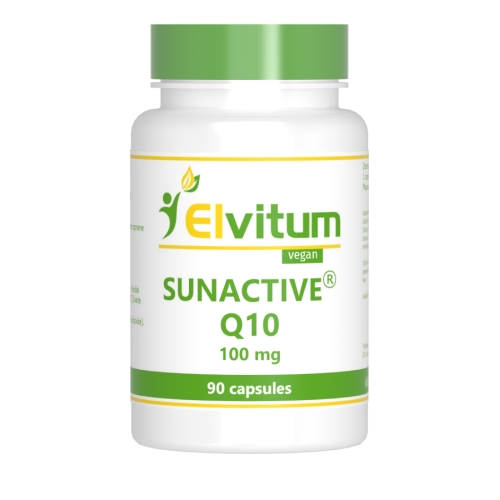 90 capsules Elvitum Sunactive Co-Enzym Q10 100 mg