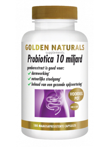 Golden Naturals Probiotica 10 Miljard Voordeelpot