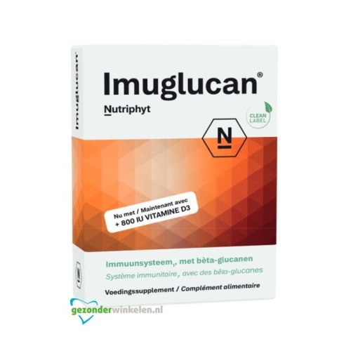 30 capsules Nutriphyt Imuglucan