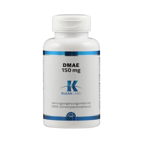 200 capsules Klean Labs DMAE 150 mg
