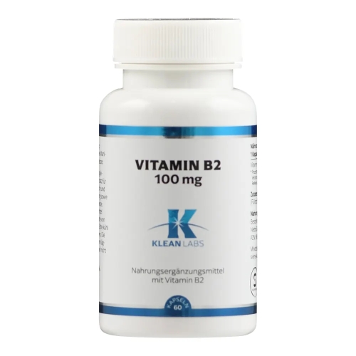  Klean Labs Vitamine B2 100 mg