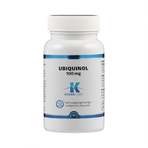 60 softgels Klean Labs Ubiquinol 100 mg