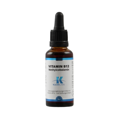 30 ml Klean Labs Vitamine B12 Methylcobalamine