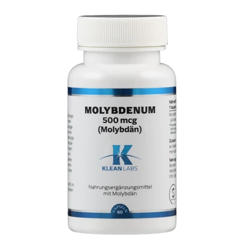  Klean Labs Molybdeen 500 mcg