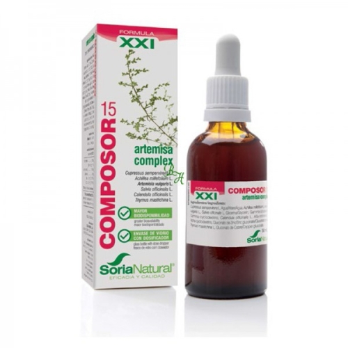 50 ml SoriaNatural Composor 15 Artemisia complex XXI