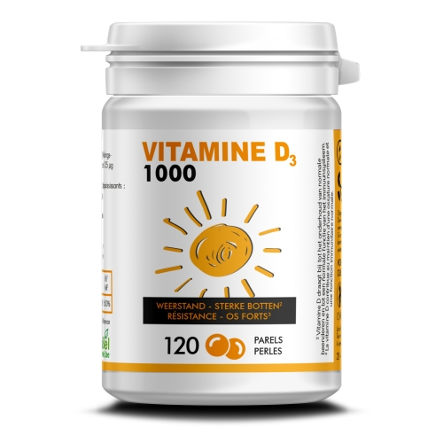 SoriaBel - Soriphar Vitamine D 1000 I.E 120 Softgels