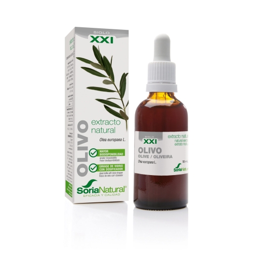 50 ml SoriaNatural Olea Europaea XXI extr. fl.
