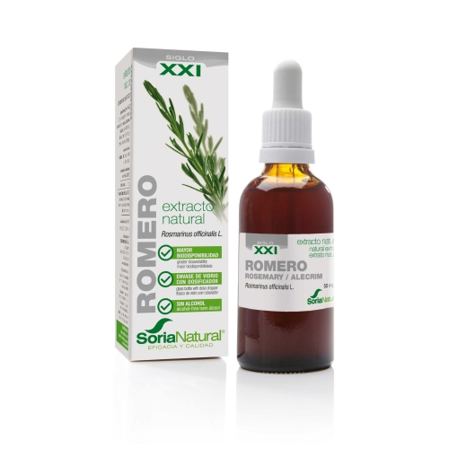 50 Ml SoriaNatural Rosmarinus Officinalis XXI extr. fl.